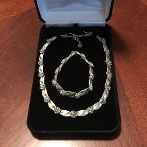 Trifari Necklace & Bracelet Vintage Set